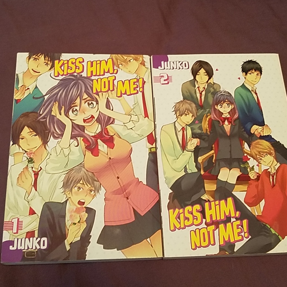 Kiss Him Not Me vol 1 and 2 manga